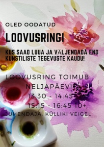 UUS! Loovusring juba septembrist